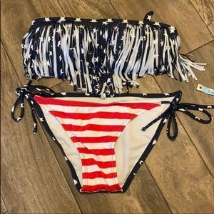Fourth of July bikini medium